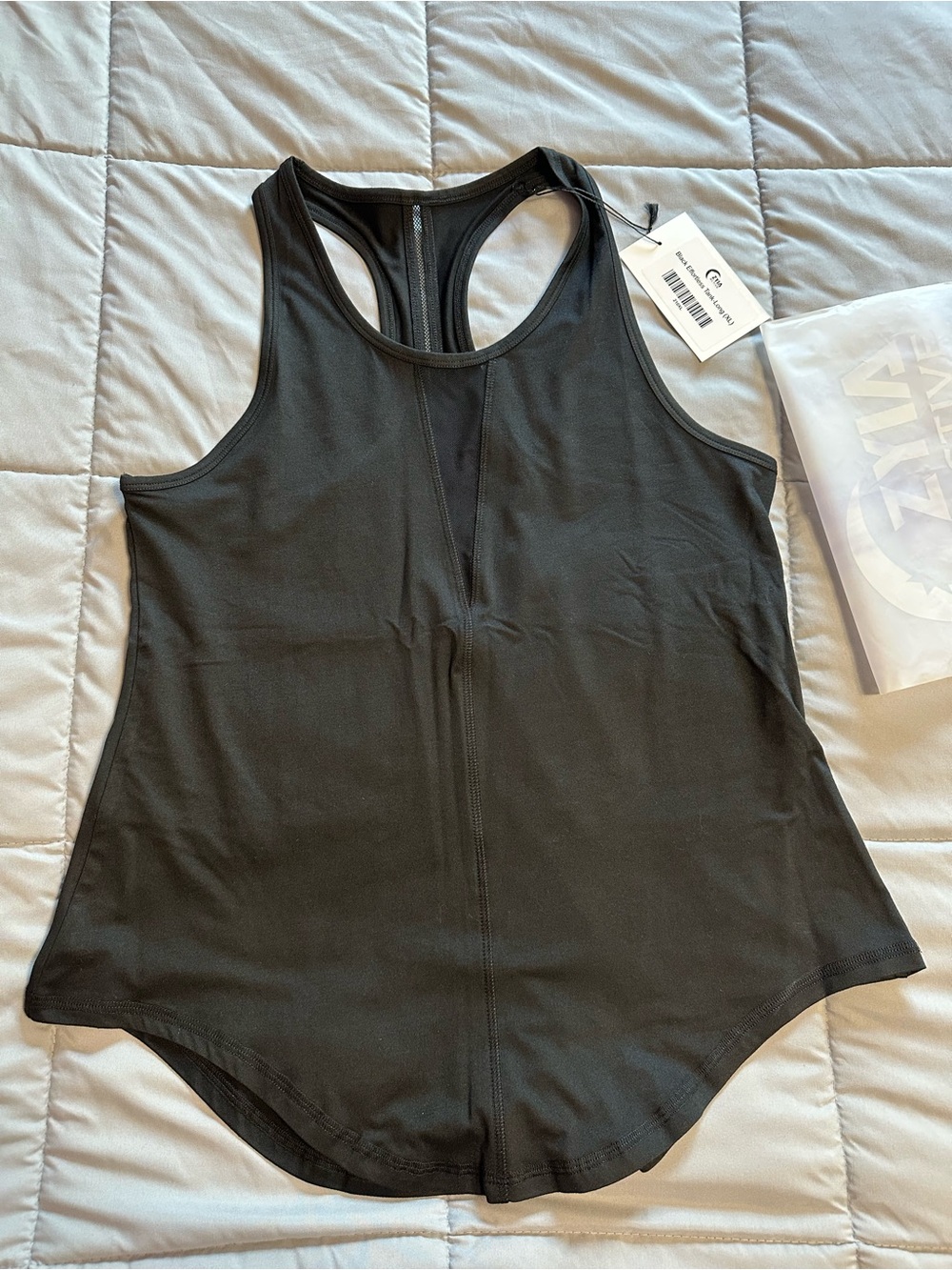 ZYIA Black Racerback Tank - Women's Active Top